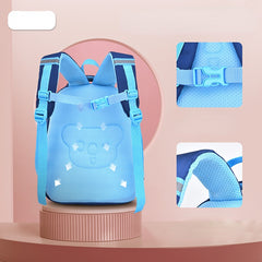 Kids Cartoon Schoolbag Spine Protection Backpack