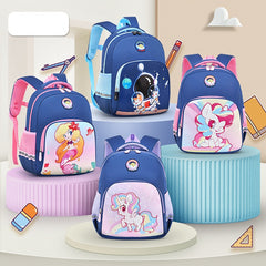 Kids Cartoon Schoolbag Spine Protection Backpack