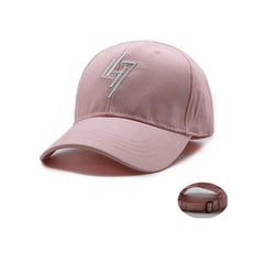 Peaked Cap Baseball Cap Letter Solid Sun Hat Unisex