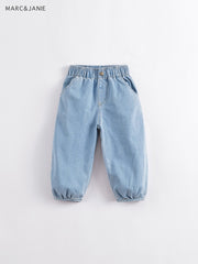 MARC&JANIE Girl's Baggy Jeans
