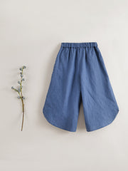 MARC&JANIE Girls' Linen Wide leg Pants