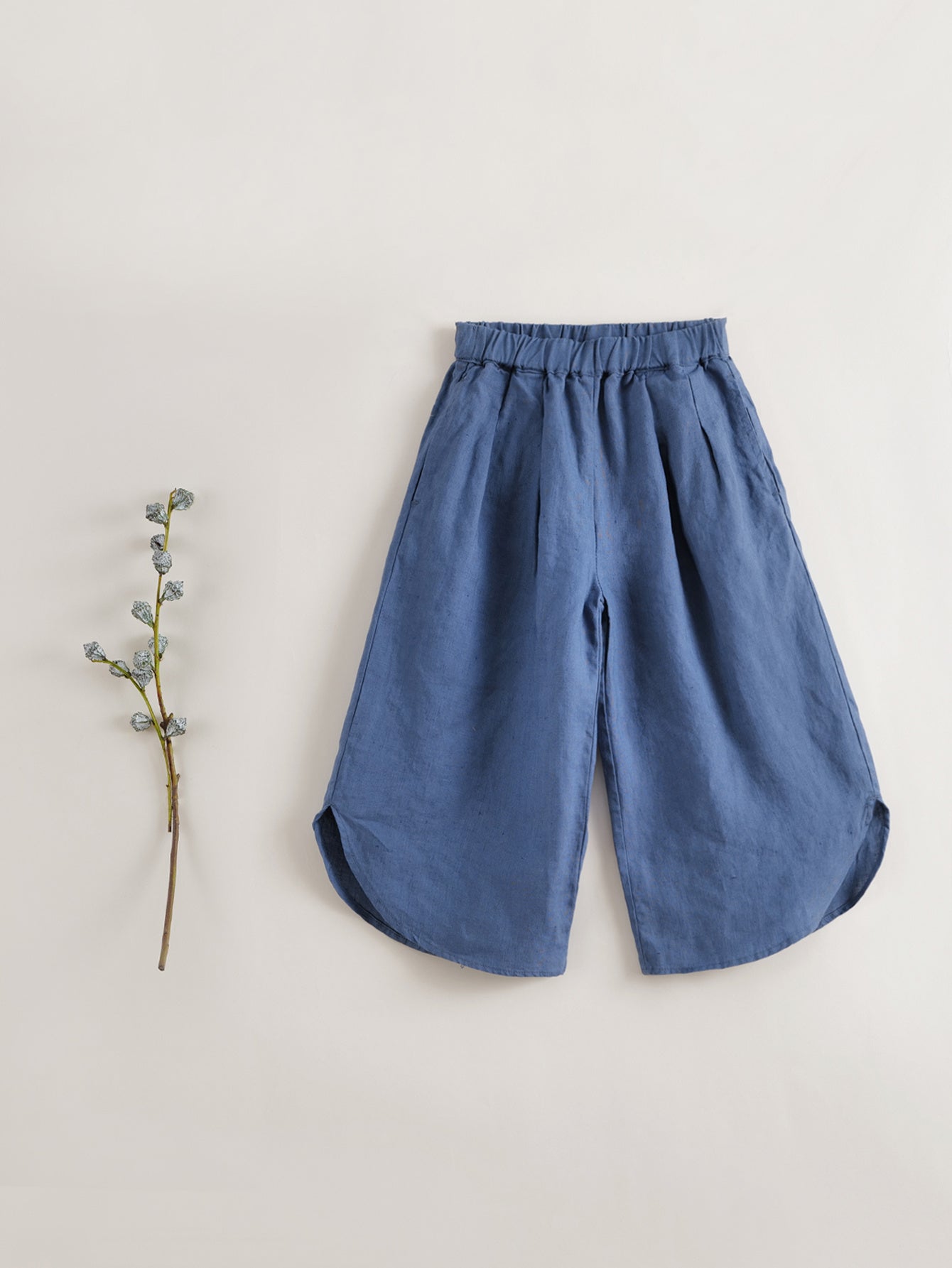 MARC&JANIE Girls' Linen Wide leg Pants