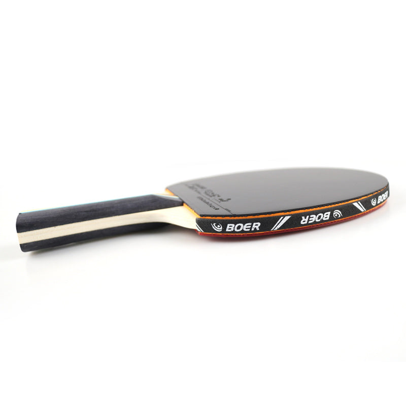 Table Tennis Paddle with Ergonomic Handle and Storage Bag