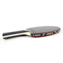 Table Tennis Paddle with Ergonomic Handle and Storage Bag