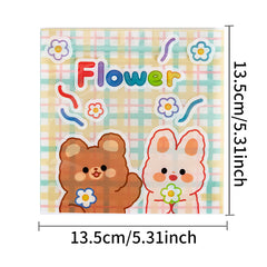 10pcs Small Bear Snack Ziplock Bags