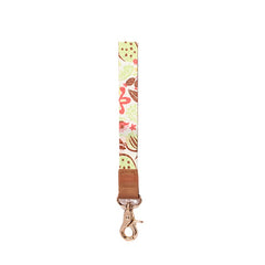 Colorful Wristlet Key Chain Holder with Wrist Lanyard