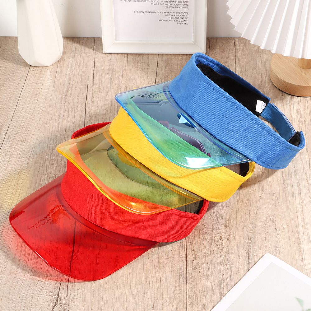 Candy UV Protective Sun Hats with PVC Stitching