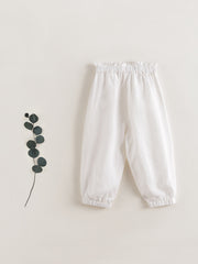 MARC&JANIE Girl's Linen Baggy Casual Pants Mosquito Proof Pants