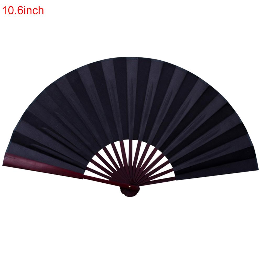 Chinese Style Silky Fan Women's Folding Fan Handheld Portable Fan