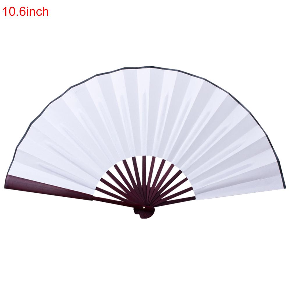 Chinese Style Silky Fan Women's Folding Fan Handheld Portable Fan