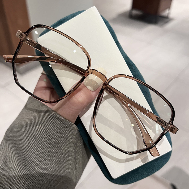 Clear Lens Glasses Women Men Anti Light Glasses