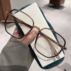 Clear Lens Glasses Women Men Anti Light Glasses