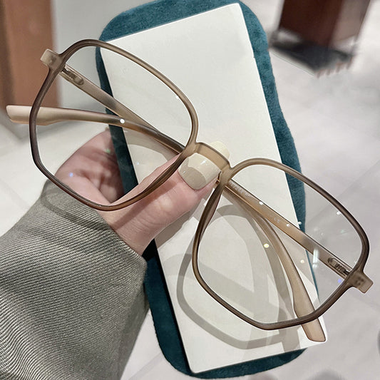 Clear Lens Glasses Women Men Anti Light Glasses