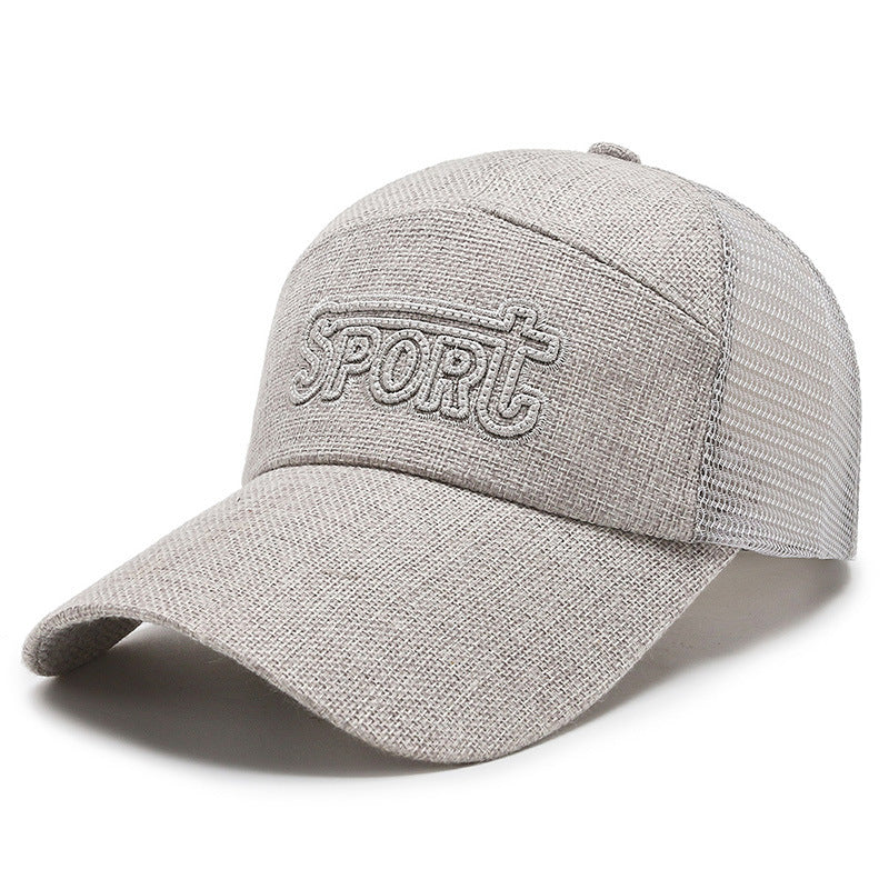 Men's Outdoor Fishing Baseball Cap Breathable Sun Protection Hat