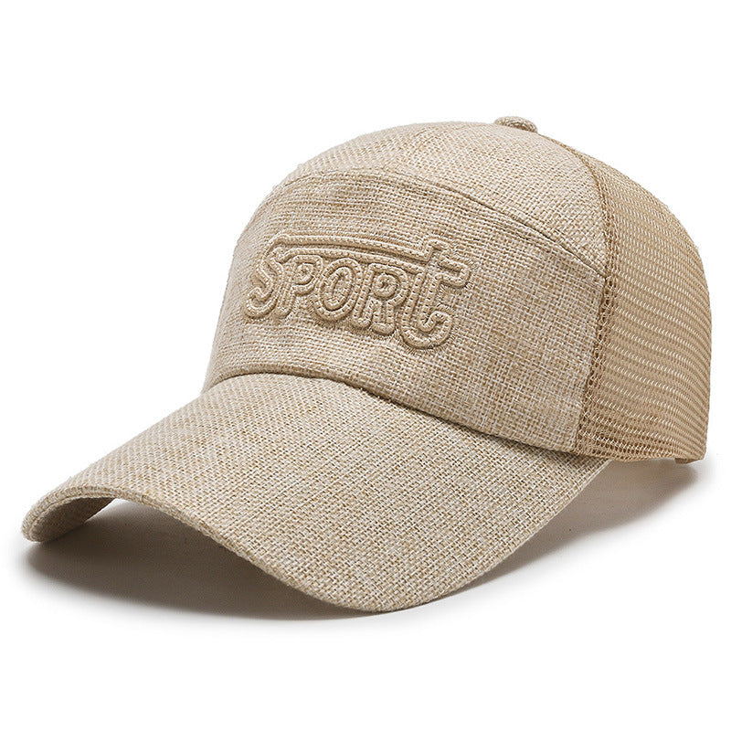 Men's Outdoor Fishing Baseball Cap Breathable Sun Protection Hat