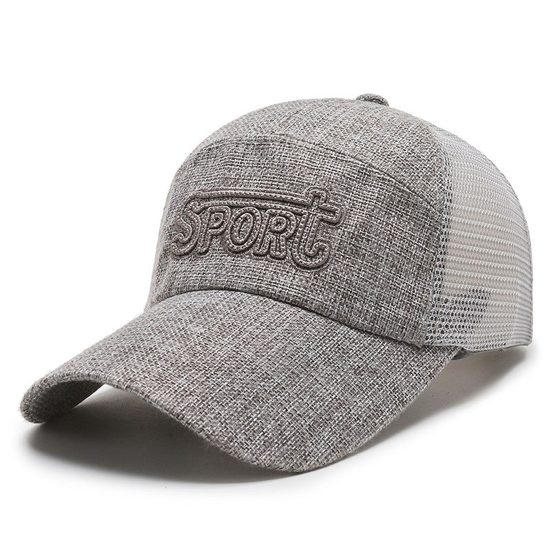 Men's Outdoor Fishing Baseball Cap Breathable Sun Protection Hat