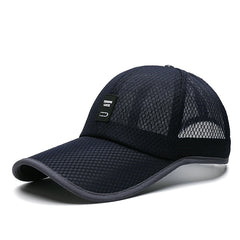 Men's Summer Sun Protection Baseball Cap Outdoor Sports Breathable Net Cap