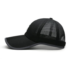 Men's Summer Sun Protection Baseball Cap Outdoor Sports Breathable Net Cap