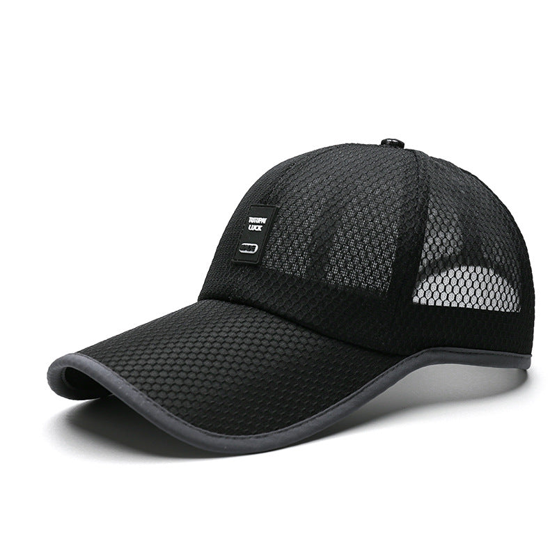 Men's Summer Sun Protection Baseball Cap Outdoor Sports Breathable Net Cap