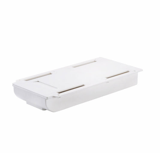 Self Stick Pencil Tray Desk Storage Drawer Organizer Box