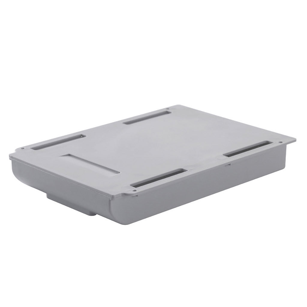 Self Stick Pencil Tray Desk Storage Drawer Organizer Box