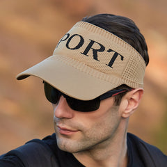Mens Sun Protection Sunshade Hat Outdoor Baseball Cap
