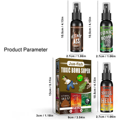3PCS Fart Gag Prank Joke Spray Can - Novelty Gift