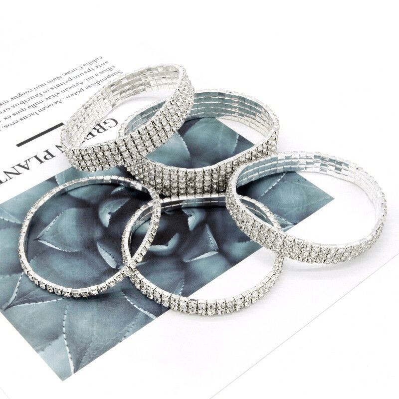 Zircon Crystal Anklet Bracelet Wedding Accessories