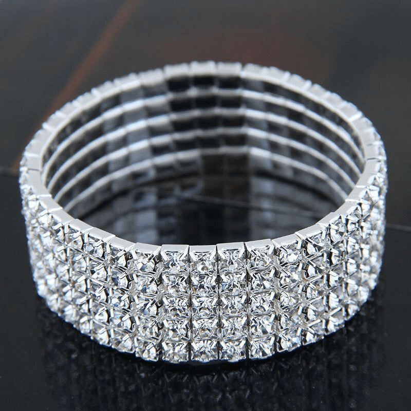 Zircon Crystal Anklet Bracelet Wedding Accessories