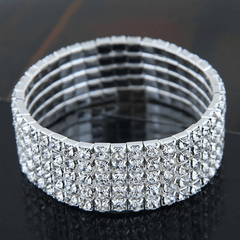 Zircon Crystal Anklet Bracelet Wedding Accessories