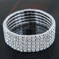 Zircon Crystal Anklet Bracelet Wedding Accessories