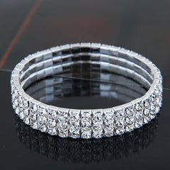 Zircon Crystal Anklet Bracelet Wedding Accessories