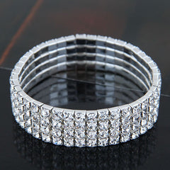 Zircon Crystal Anklet Bracelet Wedding Accessories