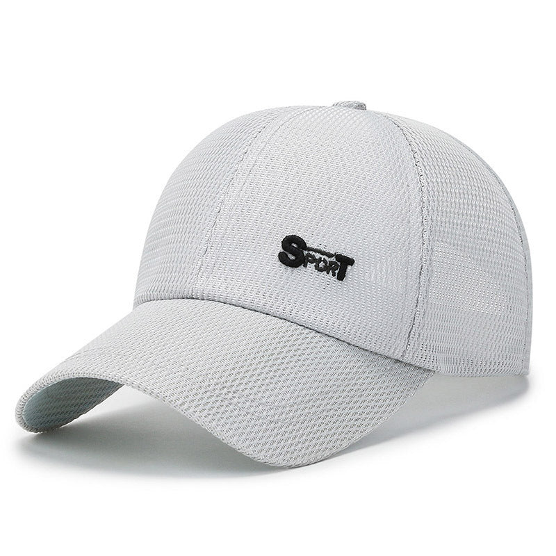Men's Full Mesh Baseball Cap Outdoor Sun Hat