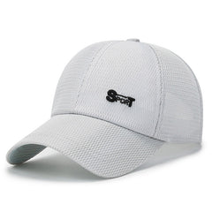 Men's Full Mesh Baseball Cap Outdoor Sun Hat