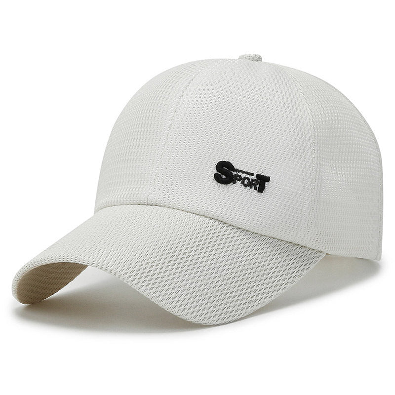 Men's Full Mesh Baseball Cap Outdoor Sun Hat