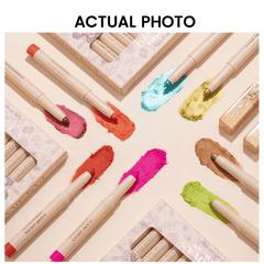 12 Eyeshadow Pencil Set Matte Finish for Smudge Proof Look