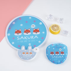 Mini Handheld Round Fan for Home Office Travel Cooling Tool Girls Gift
