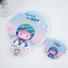 Mini Handheld Round Fan for Home Office Travel Cooling Tool Girls Gift