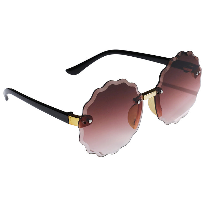 Kids Flowers Lens Sunglasses Sun Protection