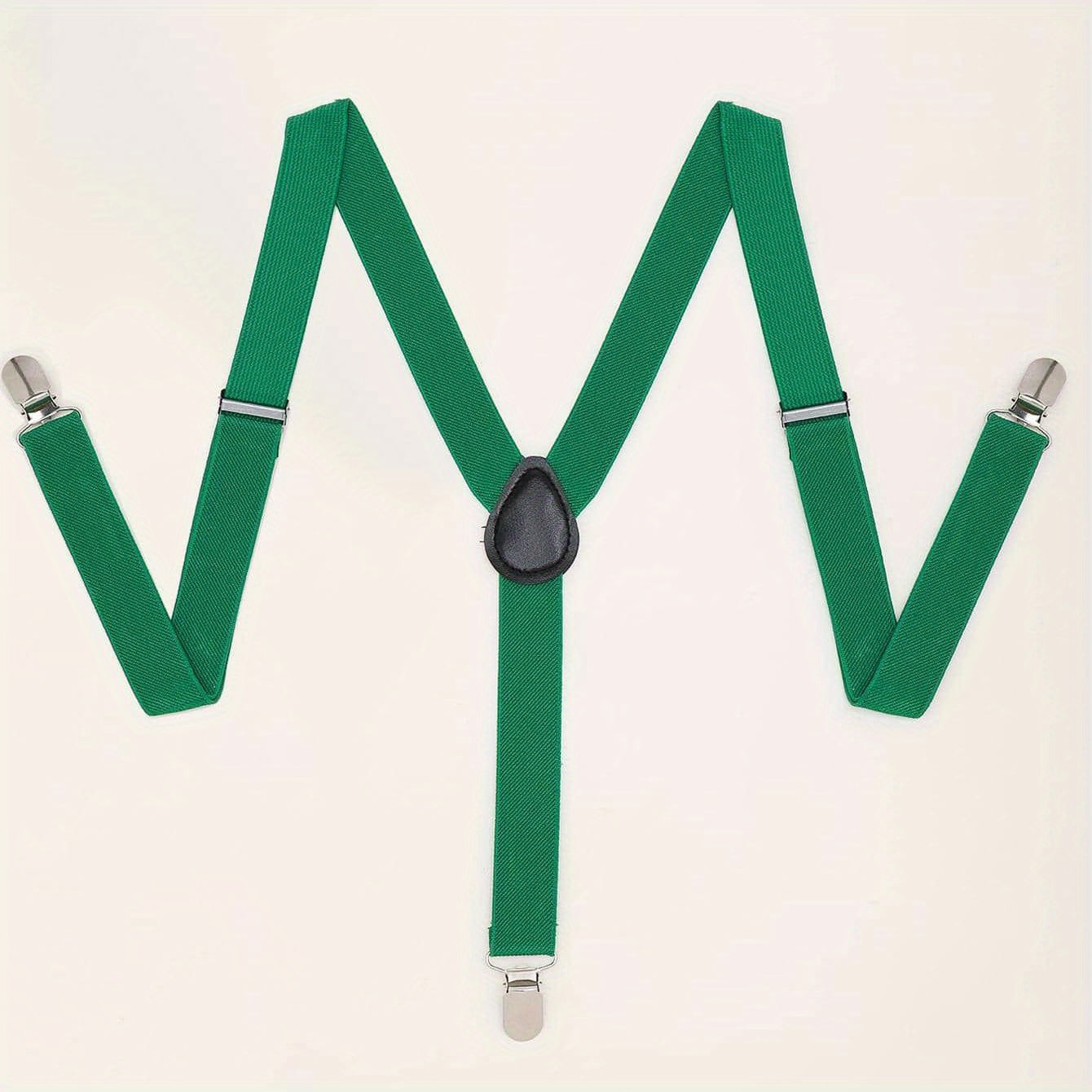 Party Coloured Elastic Suspenders For Men