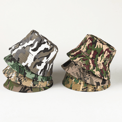 Camouflage Bucket Hat Outdoor Sun Cap for Men Women Fishing Hiking