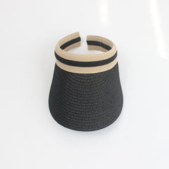 Kids Bear Sunshade Hat Spring Summer Straw Hat