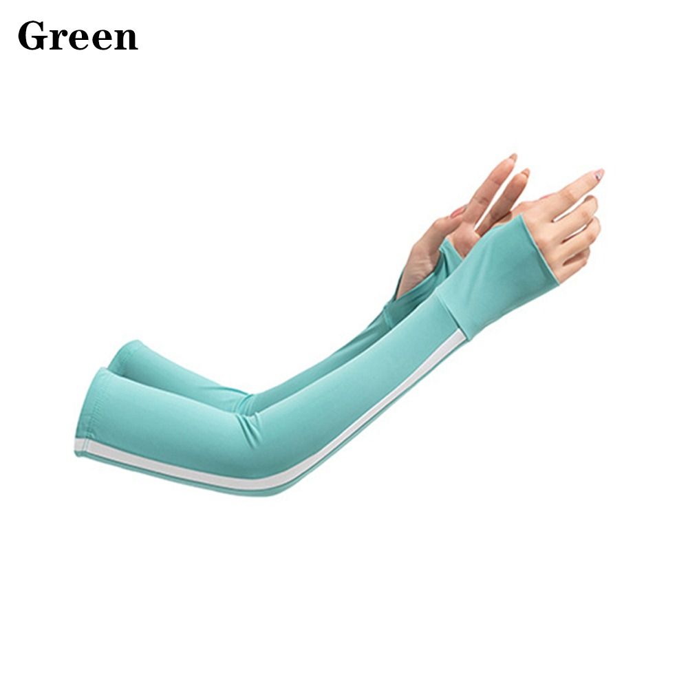 Fingerless Arm Sleeves Sunscreen Ice Sleeves Outdoor Gloves