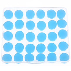 30pcs Silicone Ear Plugs for Sleeping Swimming Noise Reduction