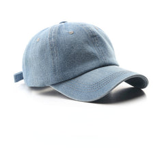Adjustable Denim Baseball Cap for Outdoor Activities