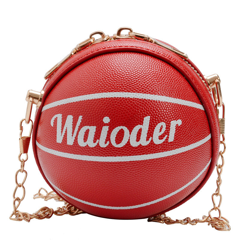 Ball Coin Purse Keychain Bag Lightweight Faux Leather Storage Kids Accessories