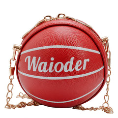 Ball Coin Purse Keychain Bag Lightweight Faux Leather Storage Kids Accessories