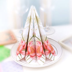 20pcs Lotus Flower Pad Set - Elegant Holiday Party Decorations