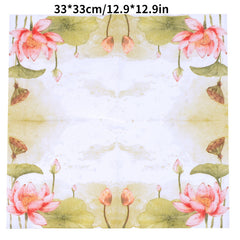 20pcs Lotus Flower Pad Set - Elegant Holiday Party Decorations